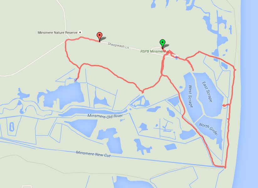 Minsmere Walking Route